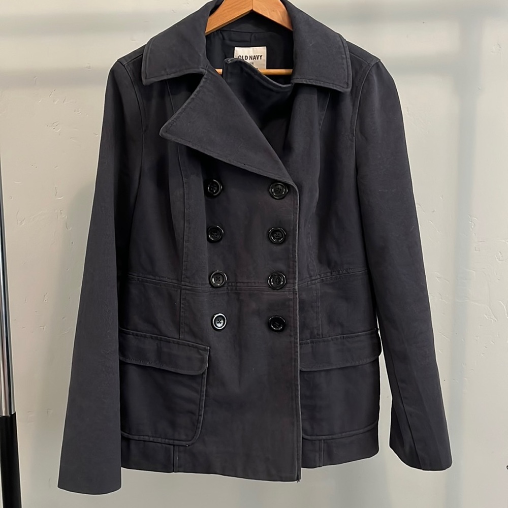 Old Navy double breasted peacoat